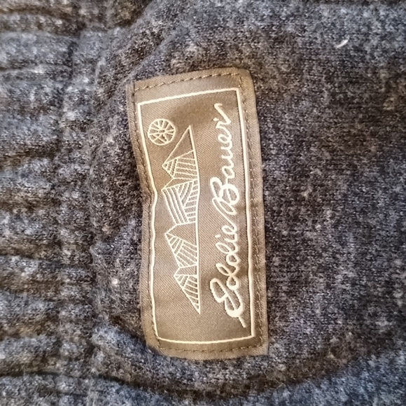 Eddie Bauer lounge dark gray sweat shorts Sz XL - Picture 7 of 8